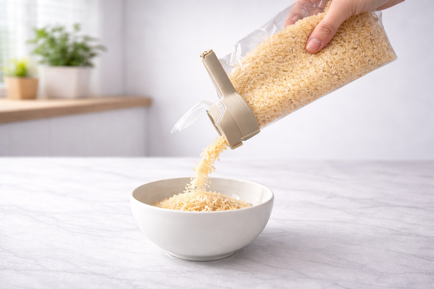 LIVO® Frischeclip mit Ausgiessfunktion